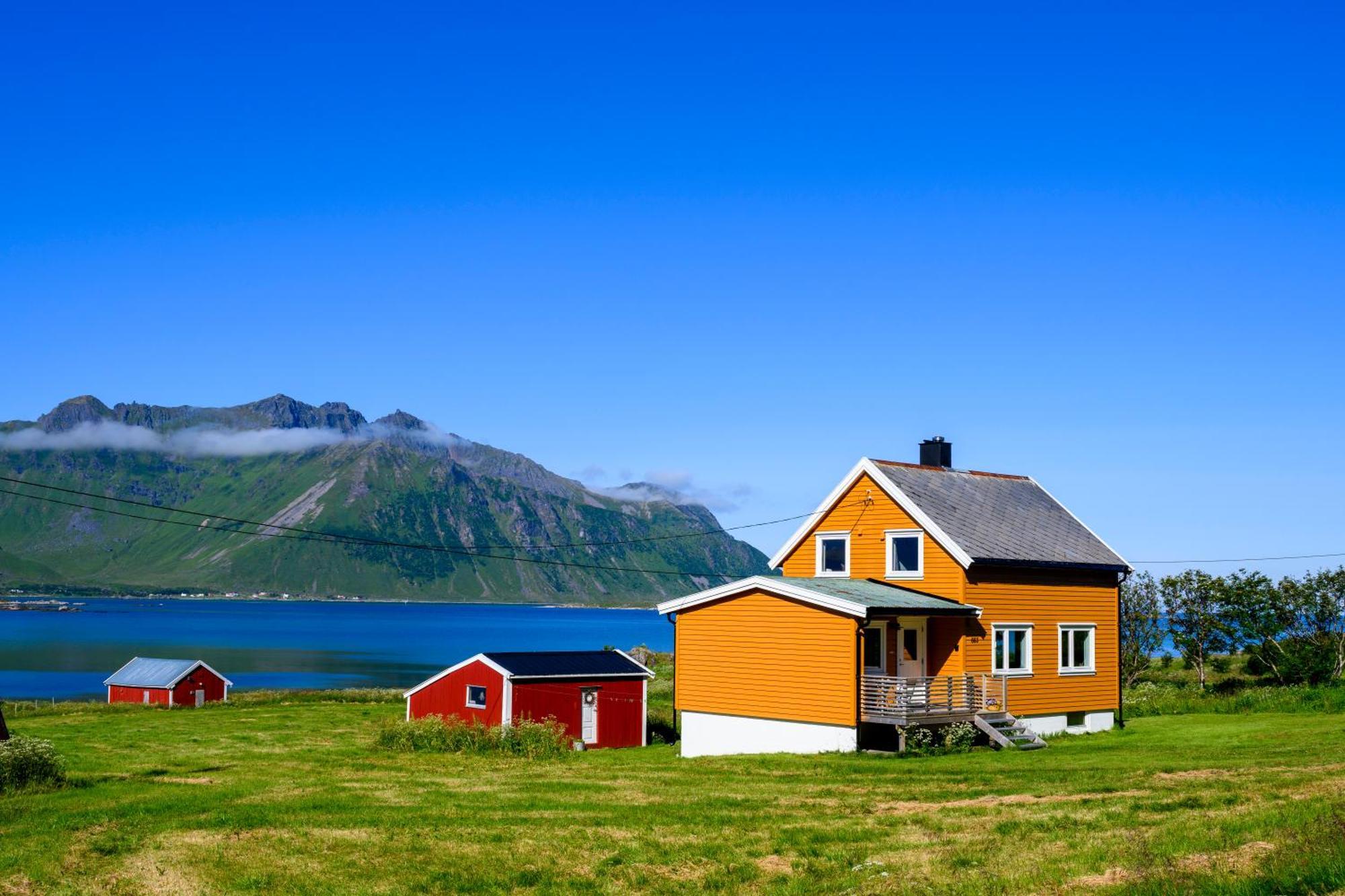 Lillevik Lofoten Gimsoy Екстер'єр фото